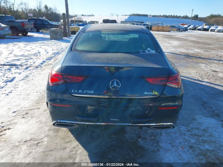 2020 MERCEDES-BENZ CLA 250 250 4MATIC - W1K5J4HB4LN088371