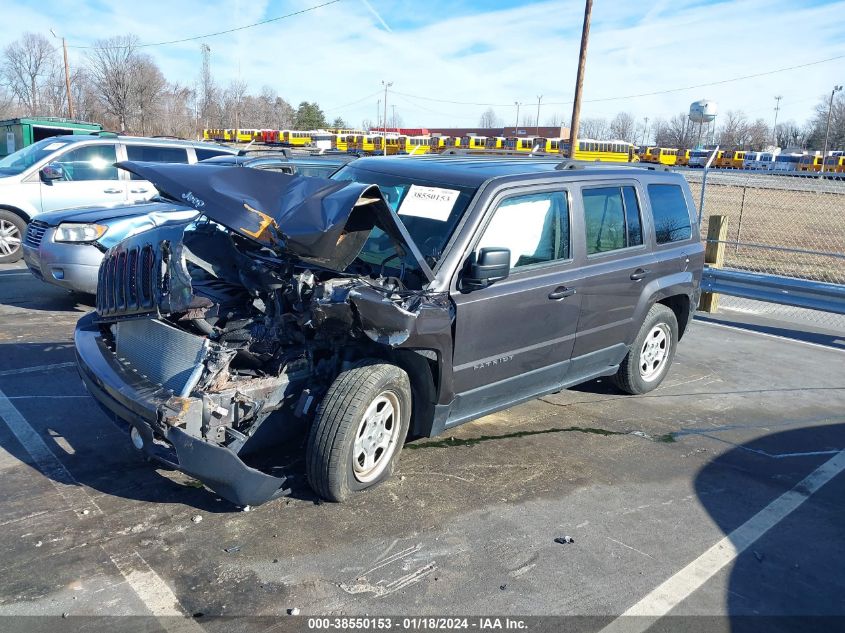 2016 JEEP PATRIOT SPORT - 1C4NJRBBXGD782610