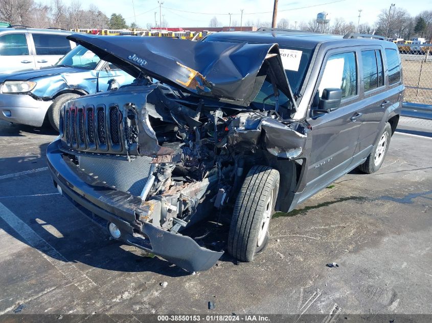 2016 JEEP PATRIOT SPORT - 1C4NJRBBXGD782610