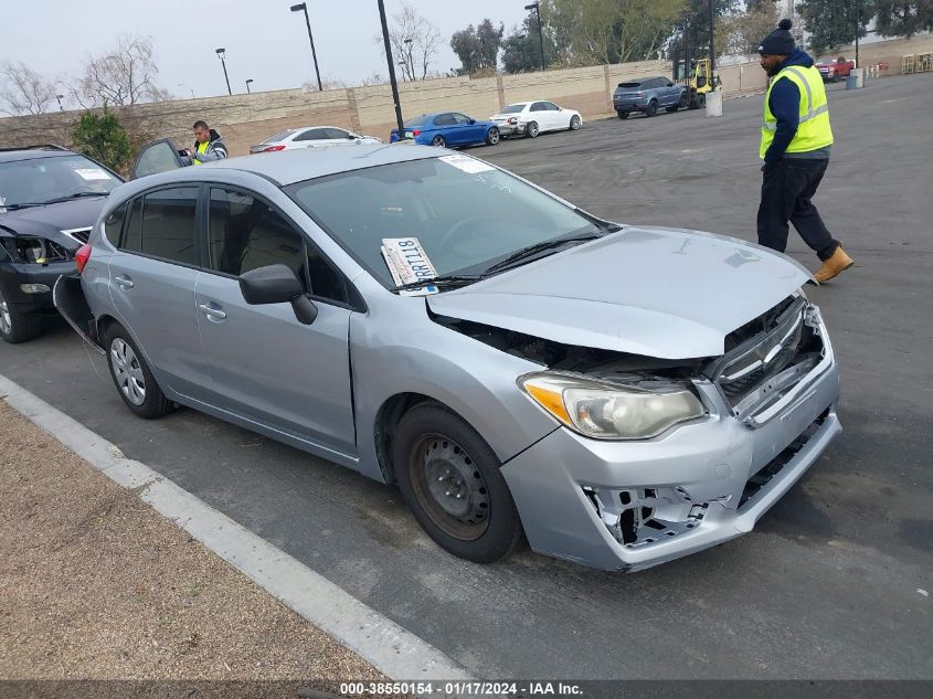 2016 SUBARU IMPREZA - JF1GPAA6XG9231812