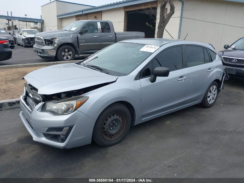 2016 SUBARU IMPREZA - JF1GPAA6XG9231812