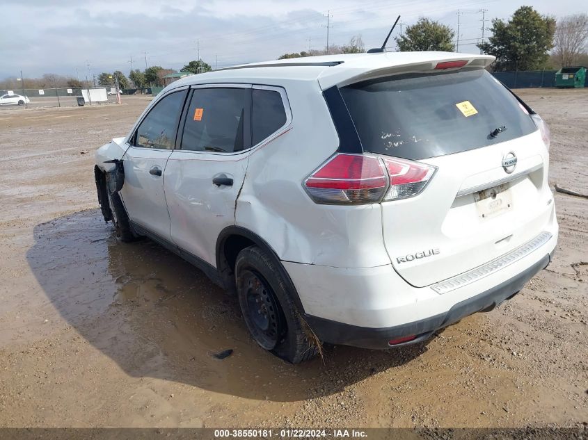 2016 NISSAN ROGUE S/SL/SV - 5N1AT2MM6GC890450