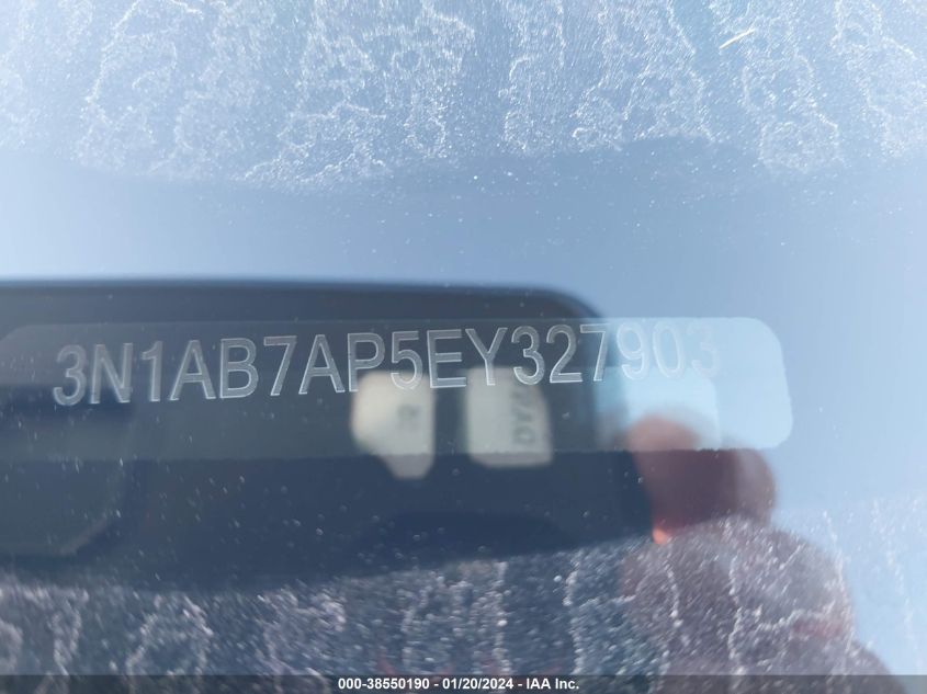 2014 NISSAN SENTRA S/SV/SR/SL - 3N1AB7AP5EY327903