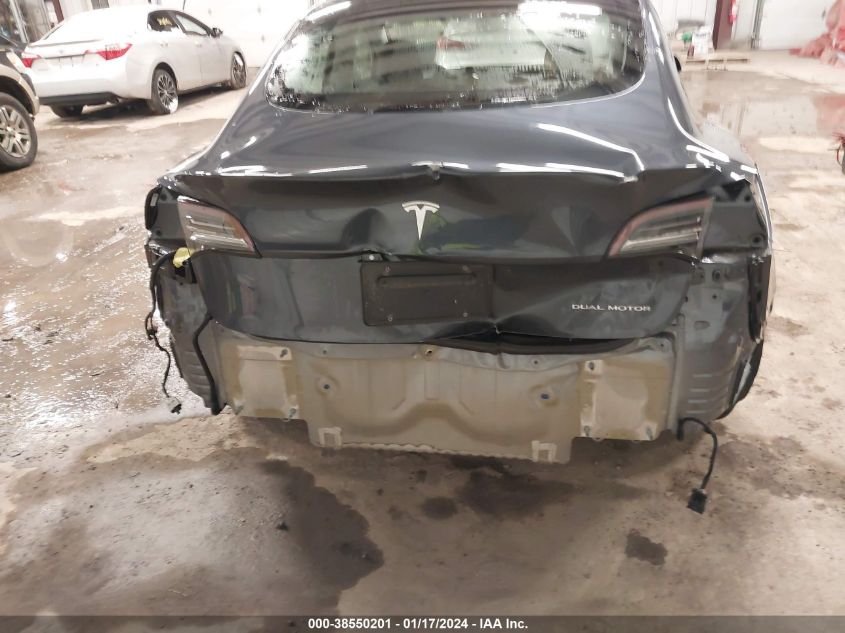 2023 TESLA MODEL 3 LONG RANGE DUAL MOTOR ALL-WHEEL DRIVE - 5YJ3E1EB5PF387509