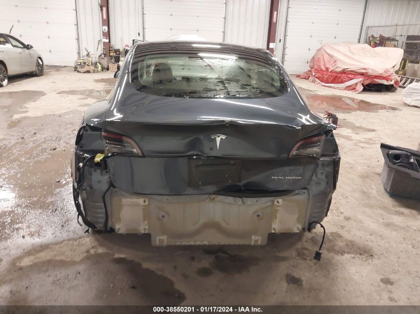 2023 TESLA MODEL 3 LONG RANGE DUAL MOTOR ALL-WHEEL DRIVE - 5YJ3E1EB5PF387509