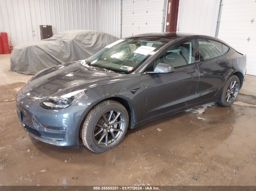 2023 TESLA MODEL 3 LONG RANGE DUAL MOTOR ALL-WHEEL DRIVE - 5YJ3E1EB5PF387509