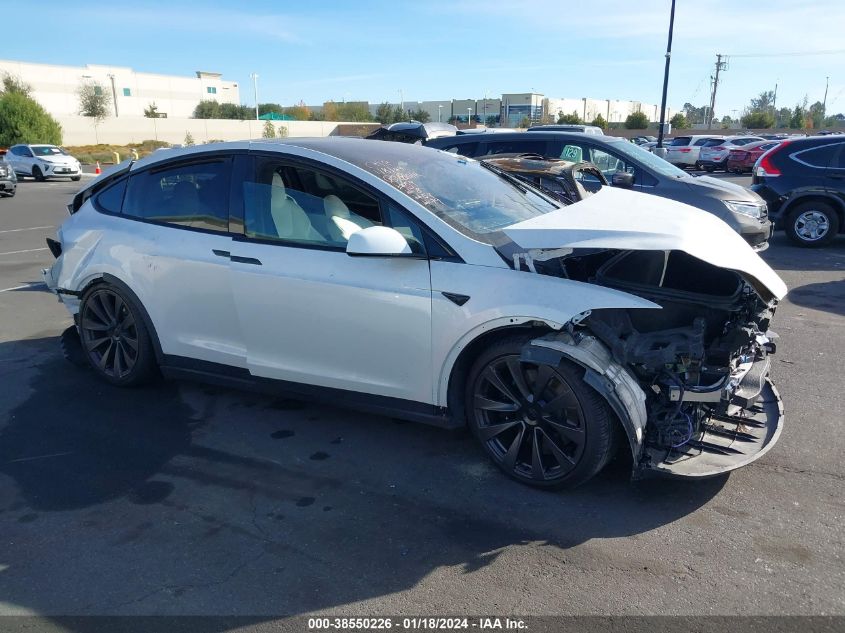 2022 TESLA MODEL X DUAL MOTOR ALL-WHEEL DRIVE - 7SAXCBE56NF335653