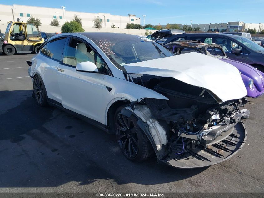 2022 TESLA MODEL X DUAL MOTOR ALL-WHEEL DRIVE - 7SAXCBE56NF335653