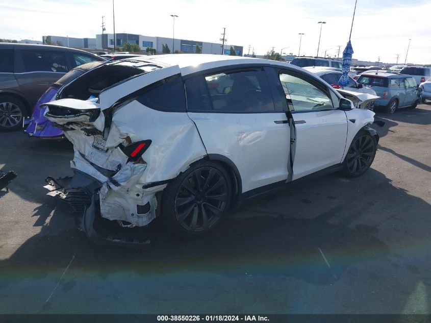 2022 TESLA MODEL X DUAL MOTOR ALL-WHEEL DRIVE - 7SAXCBE56NF335653