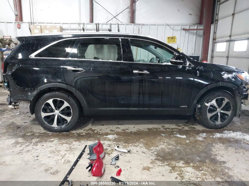 2018 KIA SORENTO EX - 5XYPHDA13JG358680