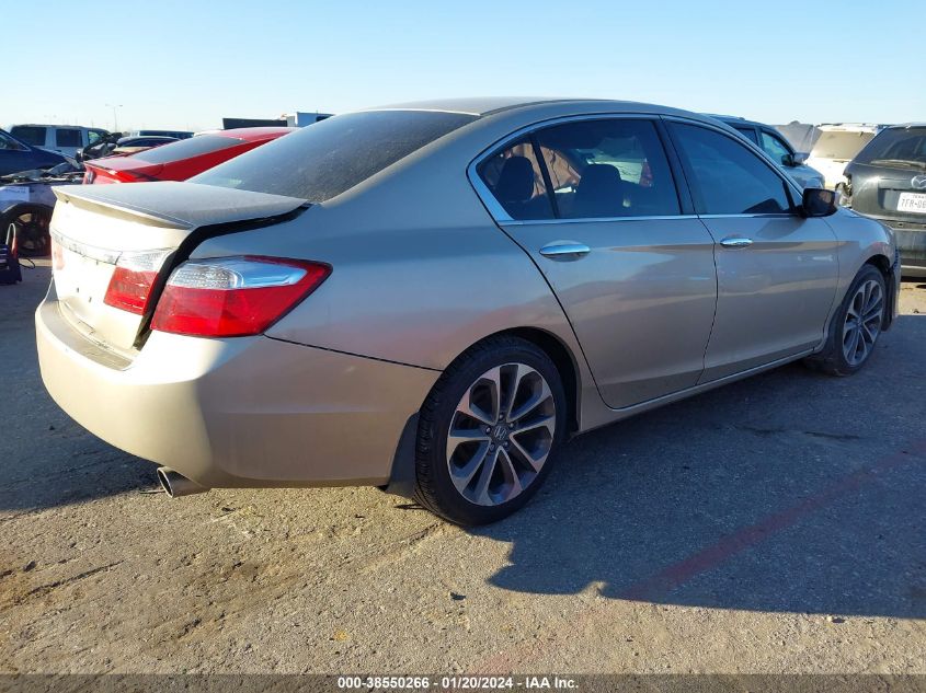 2014 HONDA ACCORD SPORT - 1HGCR2F52EA030783