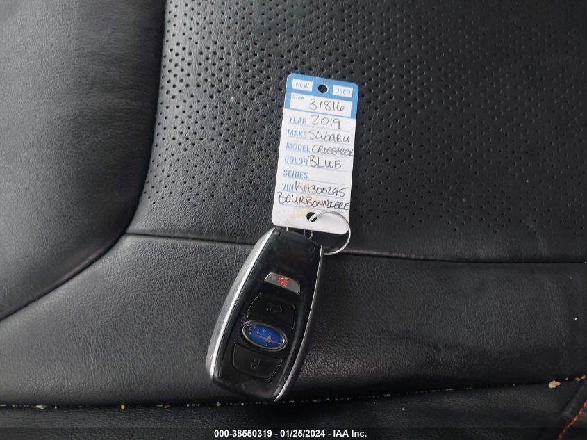 2019 SUBARU CROSSTREK LIMITED - JF2GTAMC1KH300295