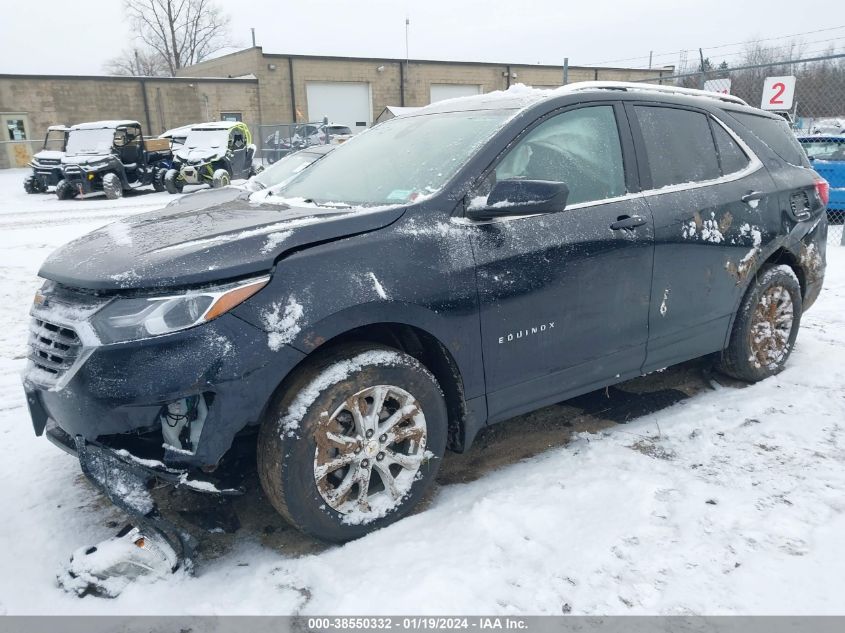 2021 CHEVROLET EQUINOX LT - 2GNAXUEV5M6154669