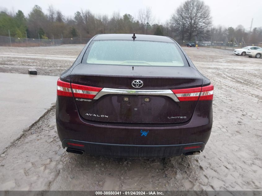 2013 TOYOTA AVALON LIMITED - 4T1BK1EB9DU054457