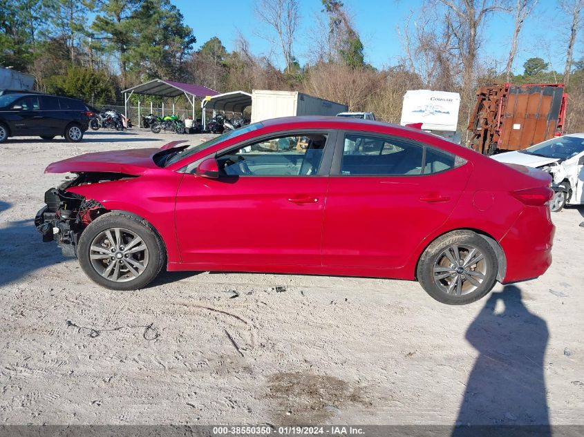2018 HYUNDAI ELANTRA SEL - 5NPD84LF6JH358435