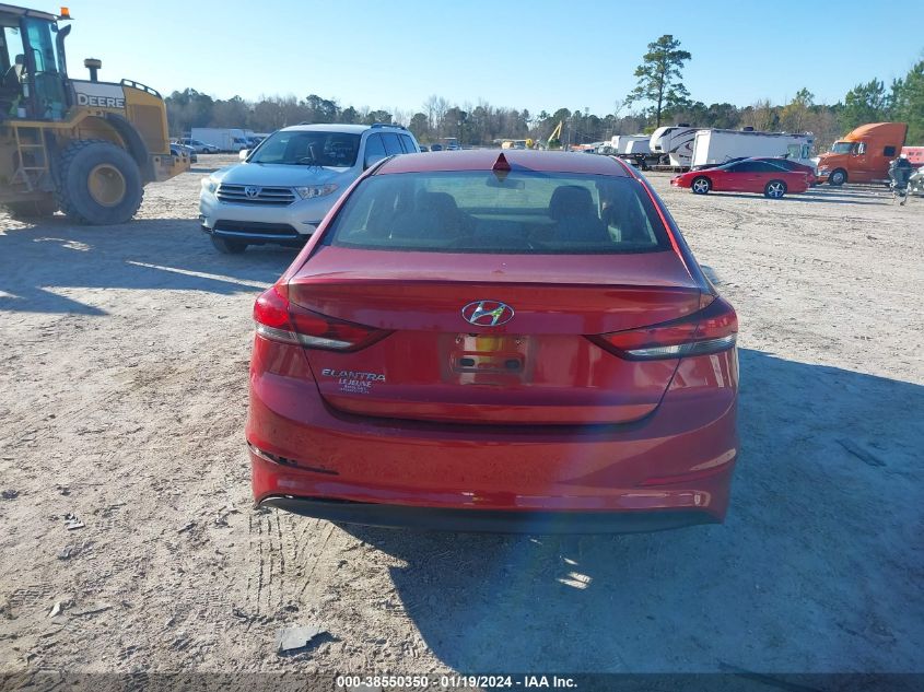 2018 HYUNDAI ELANTRA SEL - 5NPD84LF6JH358435