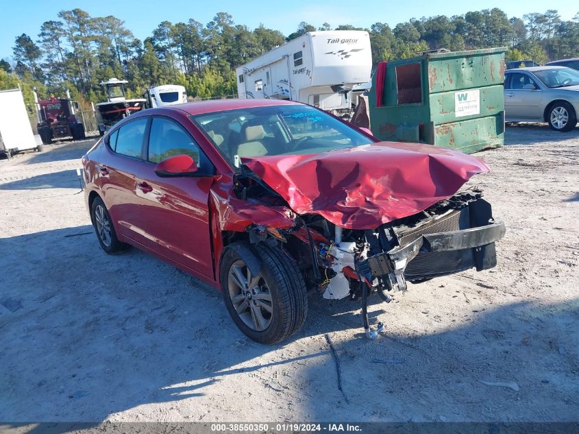 2018 HYUNDAI ELANTRA SEL - 5NPD84LF6JH358435