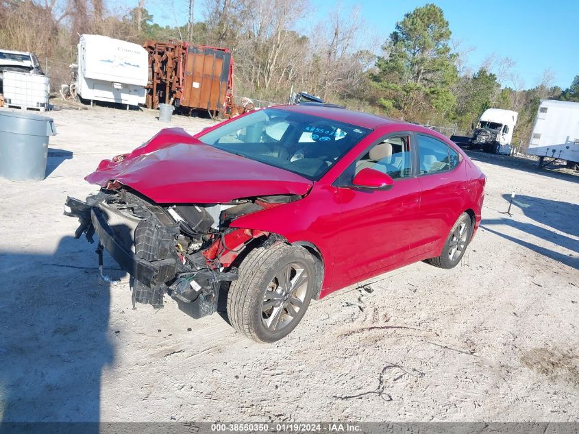 2018 HYUNDAI ELANTRA SEL - 5NPD84LF6JH358435