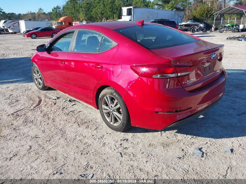 2018 HYUNDAI ELANTRA SEL - 5NPD84LF6JH358435