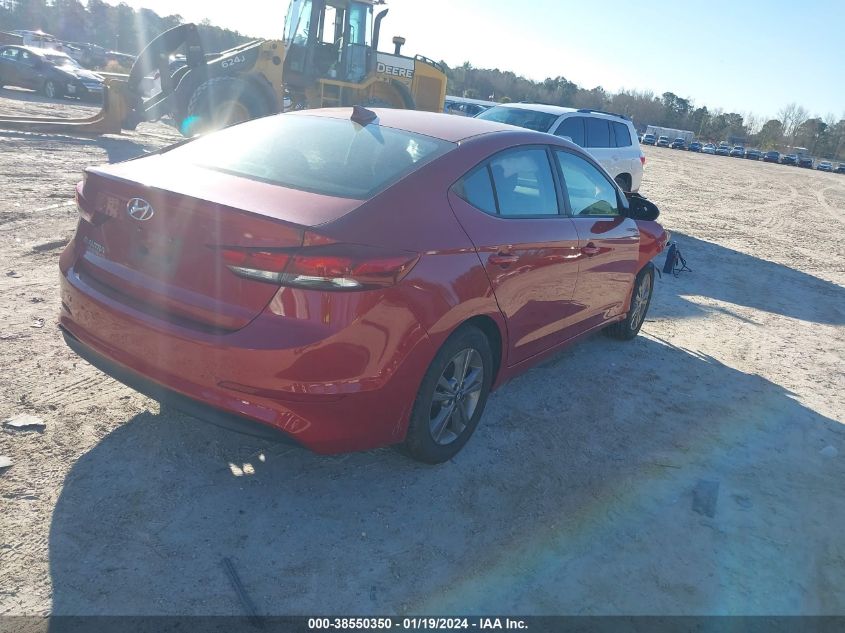 2018 HYUNDAI ELANTRA SEL - 5NPD84LF6JH358435