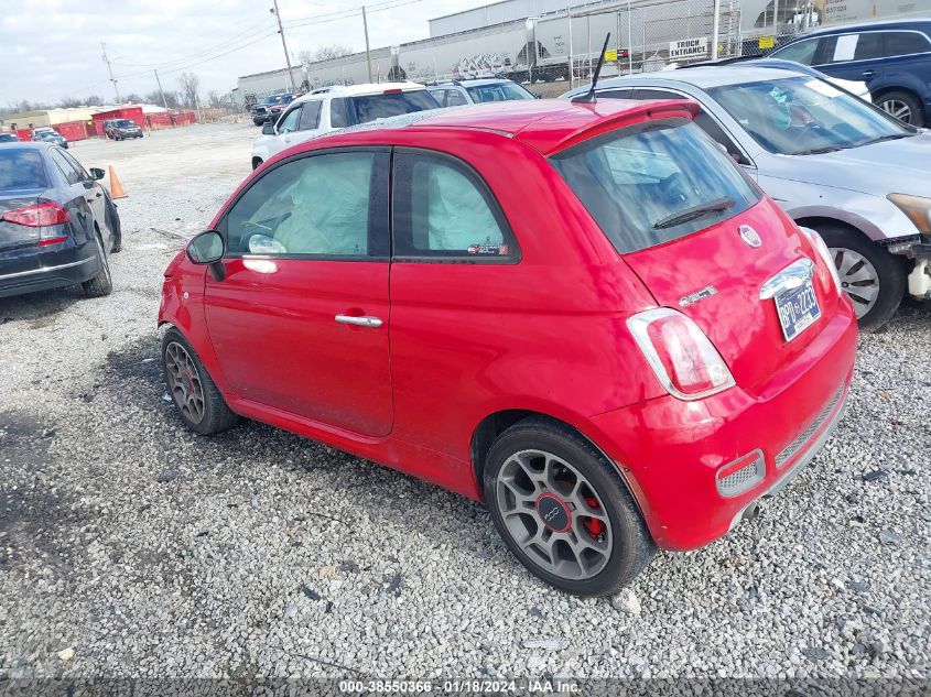 2015 FIAT 500 SPORT - 3C3CFFBR2FT721513