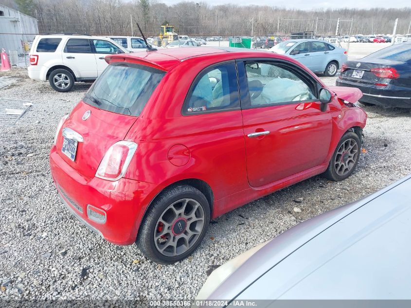 2015 FIAT 500 SPORT - 3C3CFFBR2FT721513