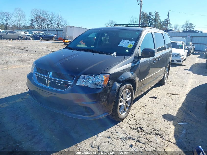 2016 DODGE GRAND CARAVAN SXT - 2C4RDGCG9GR181533