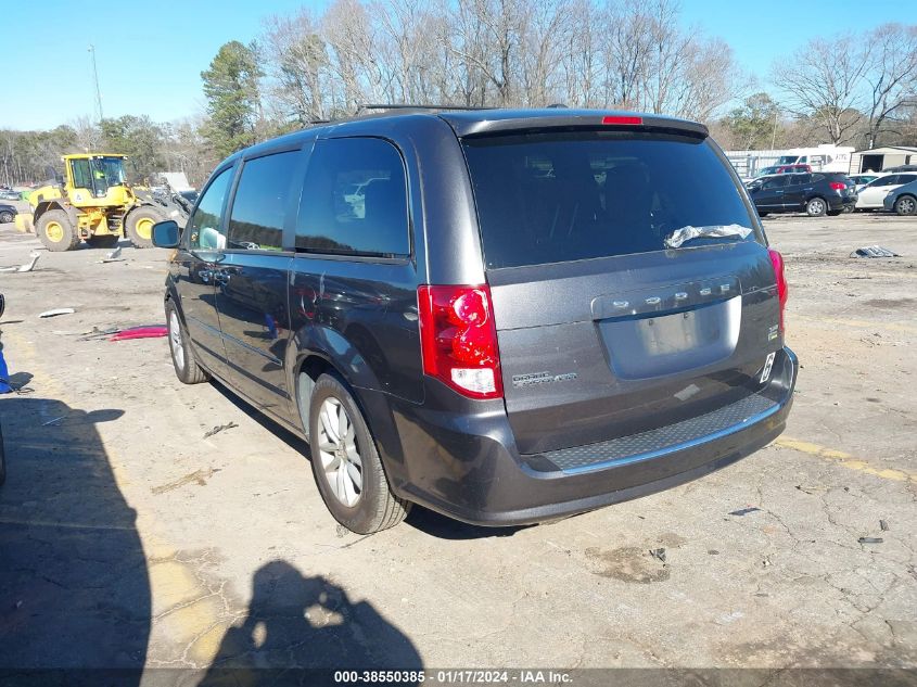 2016 DODGE GRAND CARAVAN SXT - 2C4RDGCG9GR181533
