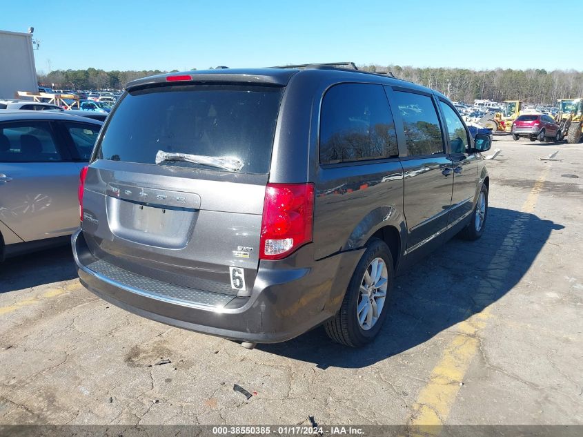 2016 DODGE GRAND CARAVAN SXT - 2C4RDGCG9GR181533