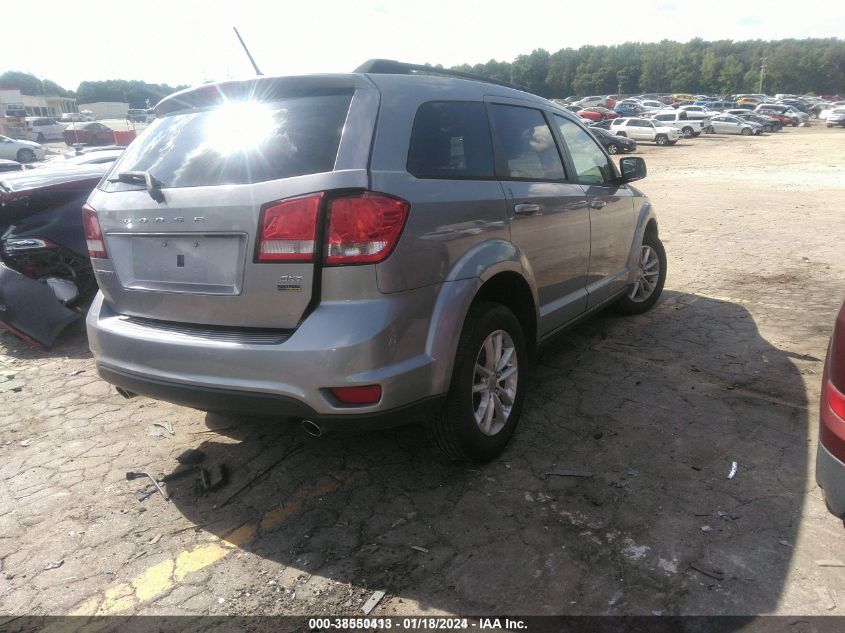 2016 DODGE JOURNEY SXT - 3C4PDCBG8GT224404