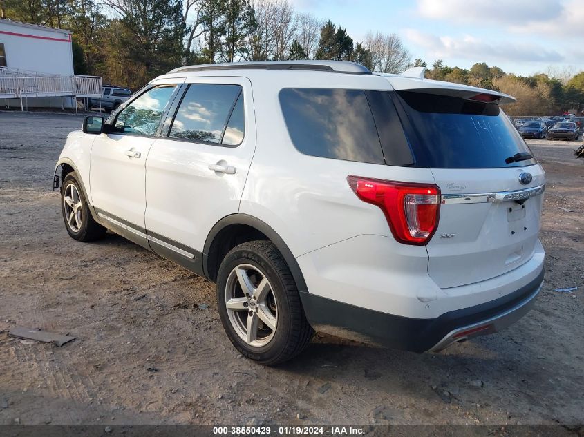 2016 FORD EXPLORER XLT - 1FM5K8D80GGC29404