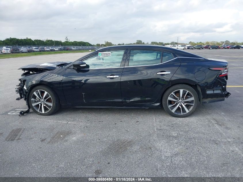 2020 NISSAN MAXIMA SV - 1N4AA6CVXLC364236