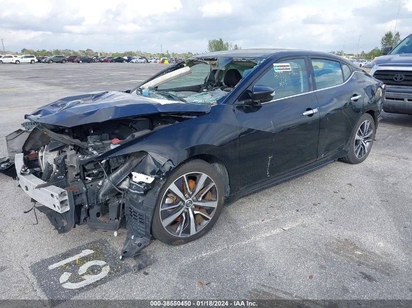 2020 NISSAN MAXIMA SV - 1N4AA6CVXLC364236