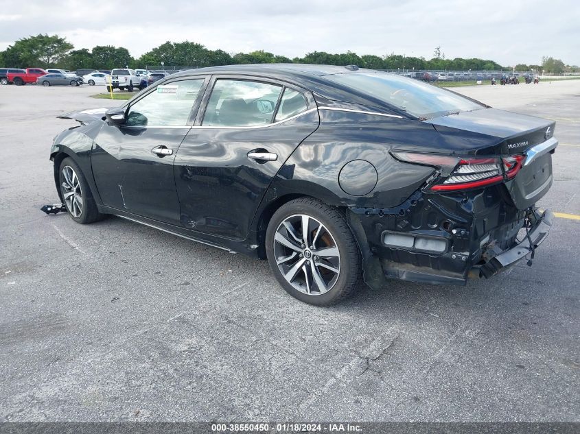 2020 NISSAN MAXIMA SV - 1N4AA6CVXLC364236