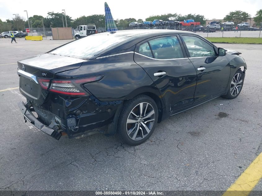 2020 NISSAN MAXIMA SV - 1N4AA6CVXLC364236