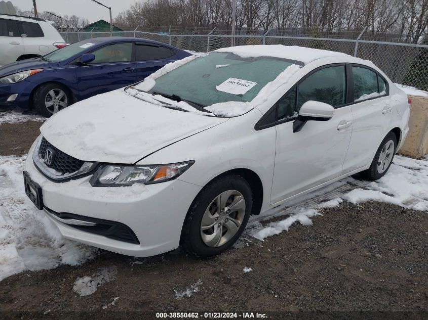 2015 HONDA CIVIC LX - 19XFB2F59FE298504