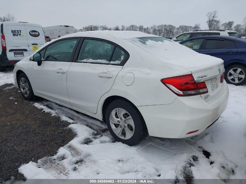 2015 HONDA CIVIC LX - 19XFB2F59FE298504