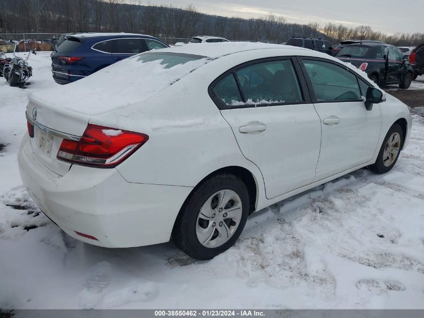 2015 HONDA CIVIC LX - 19XFB2F59FE298504