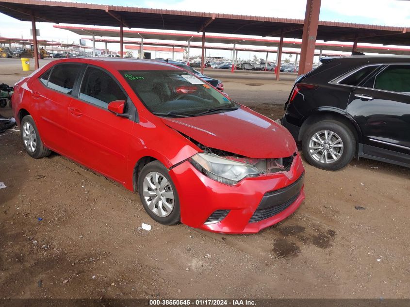 2015 TOYOTA COROLLA LE - 5YFBURHE6FP273959