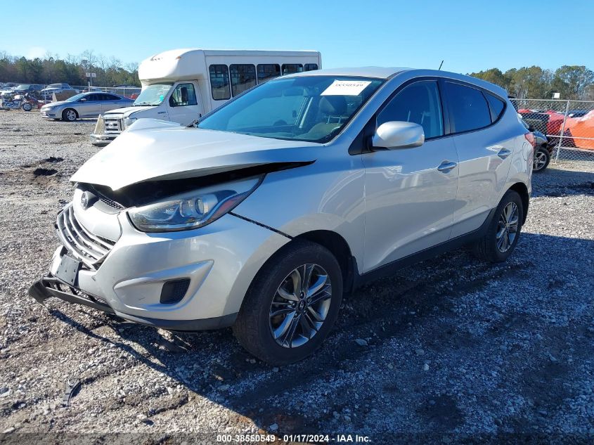 2014 HYUNDAI TUCSON - KM8JT3AF8EU856450