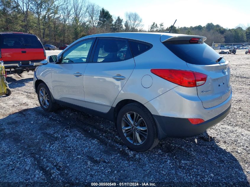 2014 HYUNDAI TUCSON - KM8JT3AF8EU856450