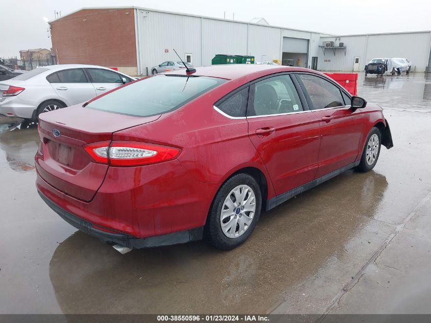 2014 FORD FUSION S - 1FA6P0G70E5381096