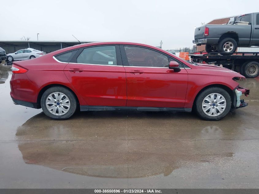 2014 FORD FUSION S - 1FA6P0G70E5381096