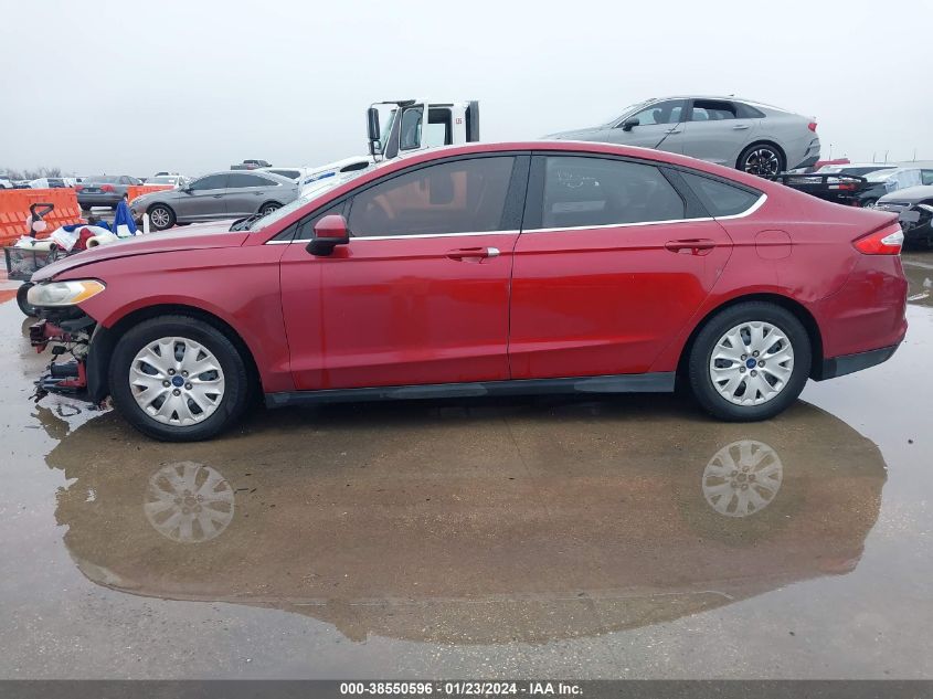 2014 FORD FUSION S - 1FA6P0G70E5381096