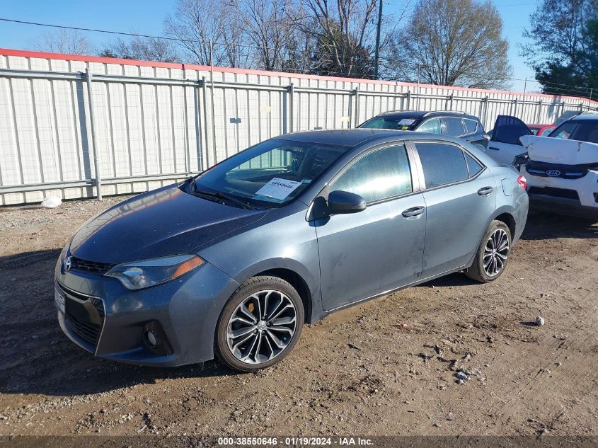 2015 TOYOTA COROLLA L/LE/LE PLS/PRM/S/S PLS - 2T1BURHE9FC334253