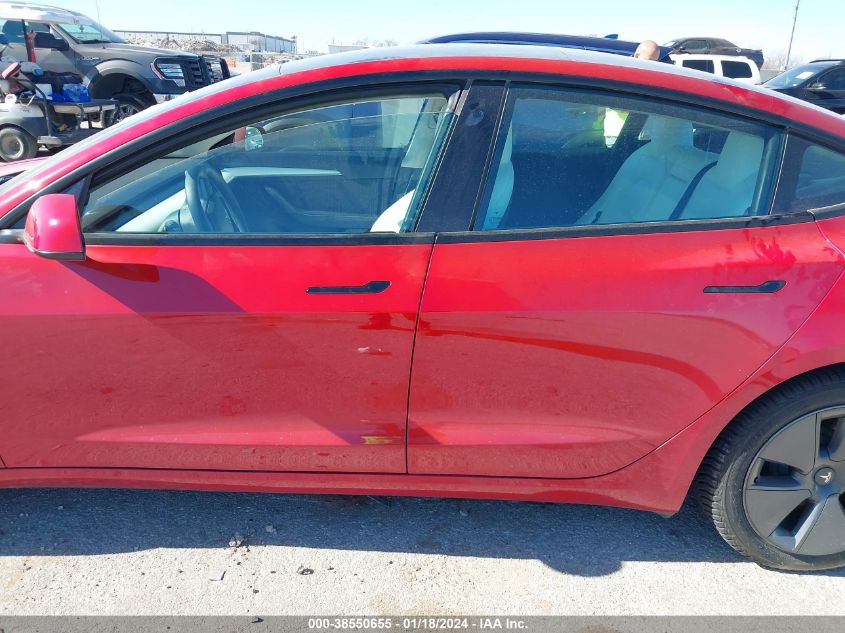 2021 TESLA MODEL 3 - 5YJ3E1EA2MF097361