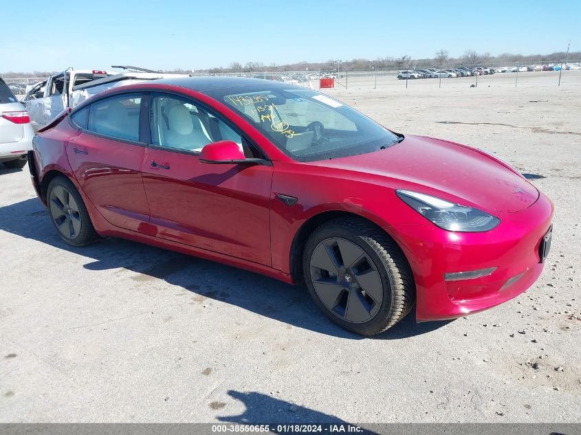 2021 TESLA MODEL 3 - 5YJ3E1EA2MF097361