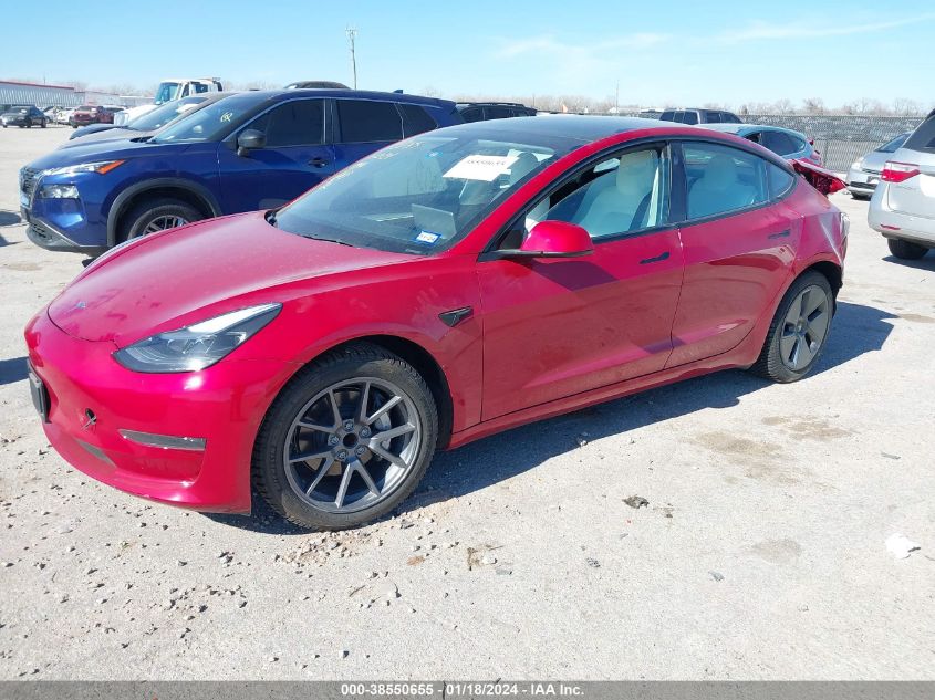 2021 TESLA MODEL 3 - 5YJ3E1EA2MF097361