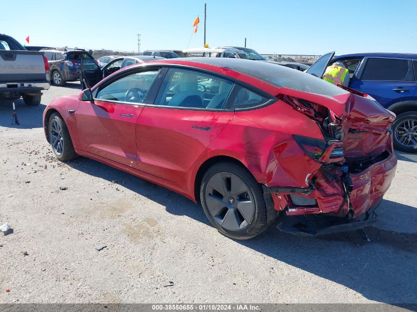 2021 TESLA MODEL 3 - 5YJ3E1EA2MF097361