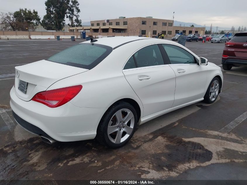 2015 MERCEDES-BENZ CLA 250 WDDSJ4EB3FN245514